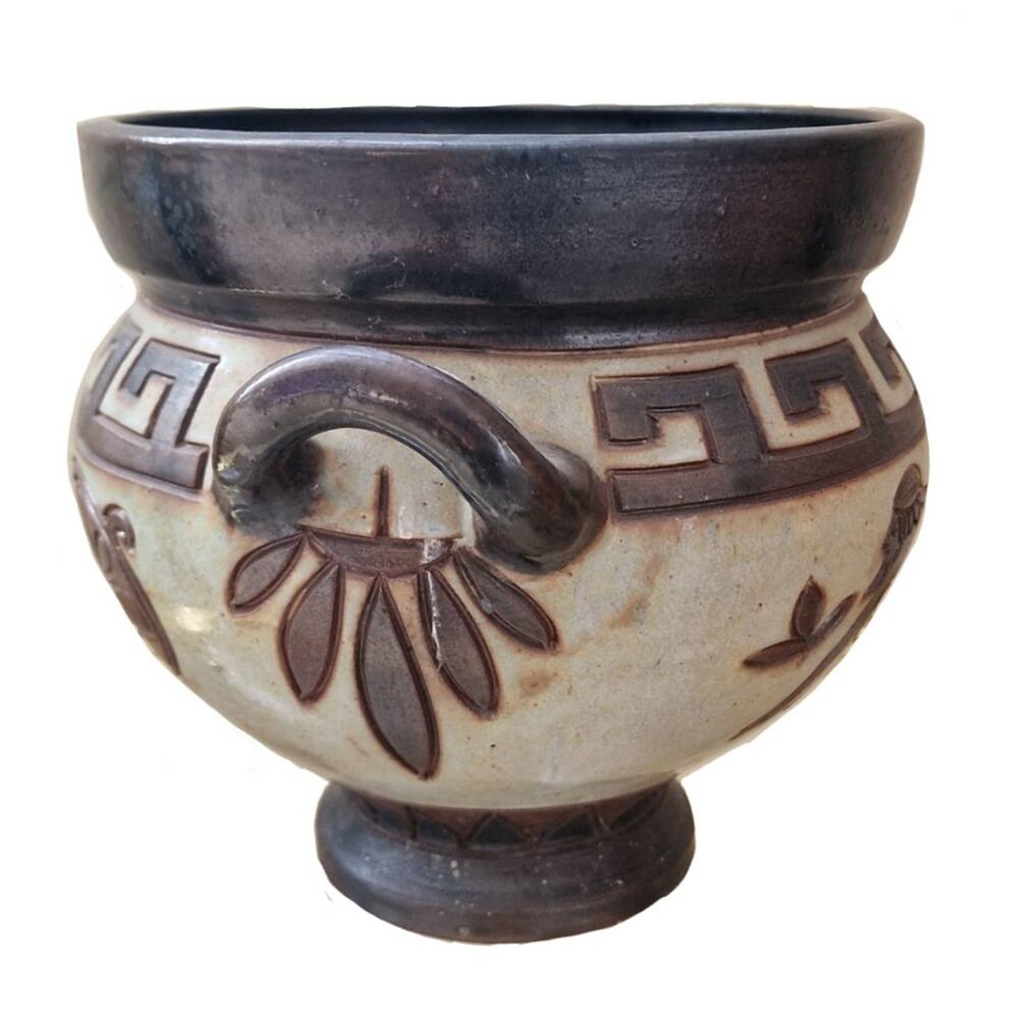 Ceramic vase signed Antoine Dubois