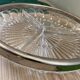 Glass and metal top - art nouveau
