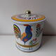 2 Metal boxes HB Henriot Quimper (16cm)