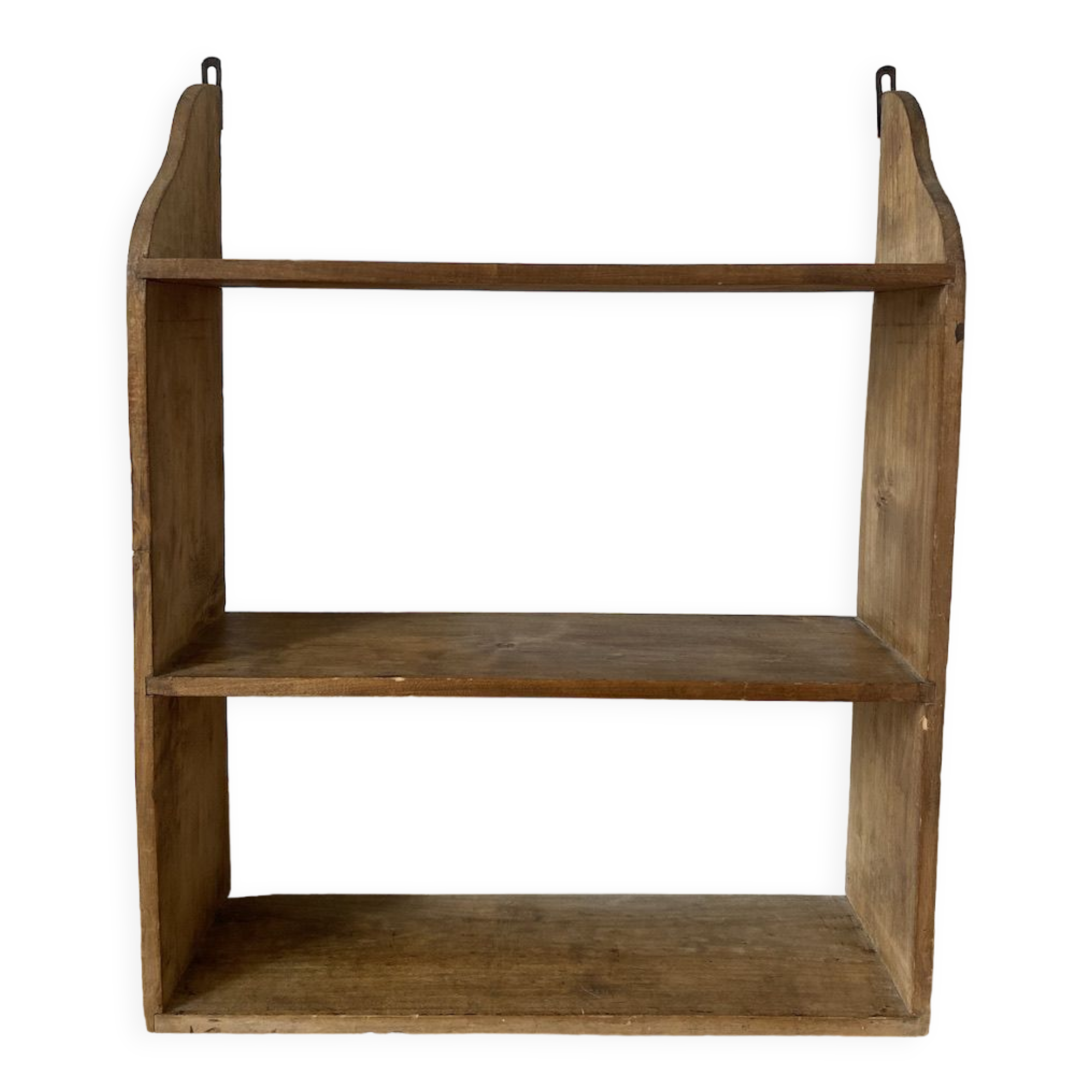 Étagère murale en bois ancienne
