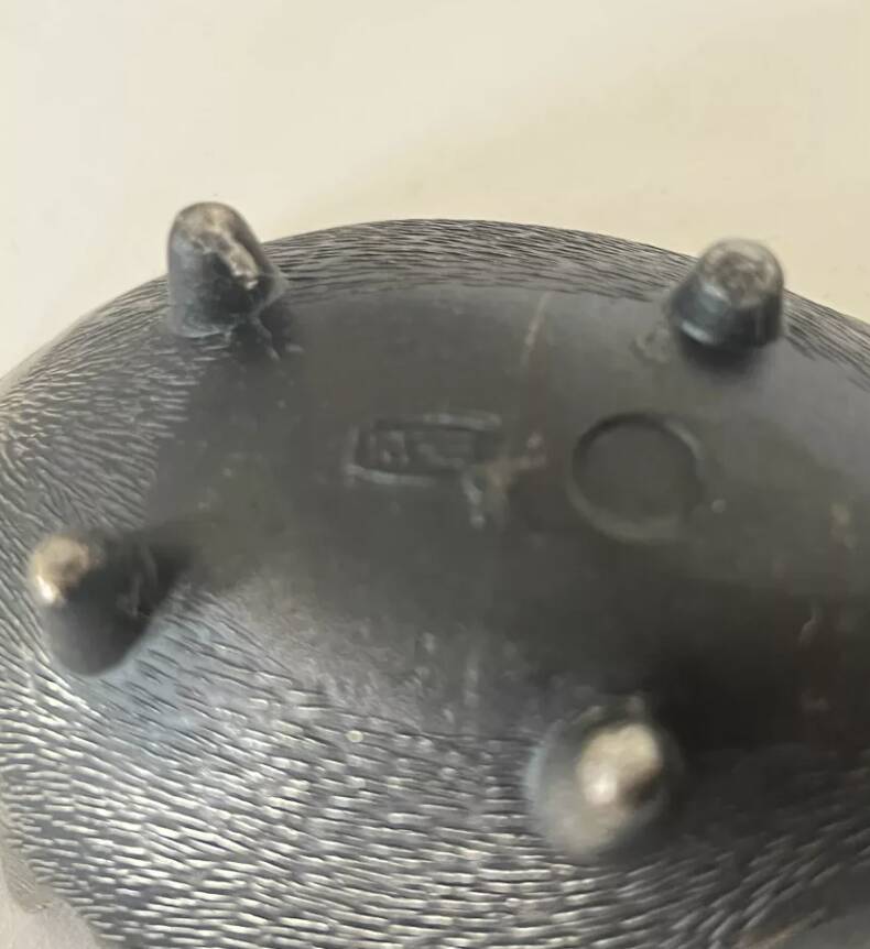 Famille de 6 Hérissons en métal par Walter Bosse, 1950