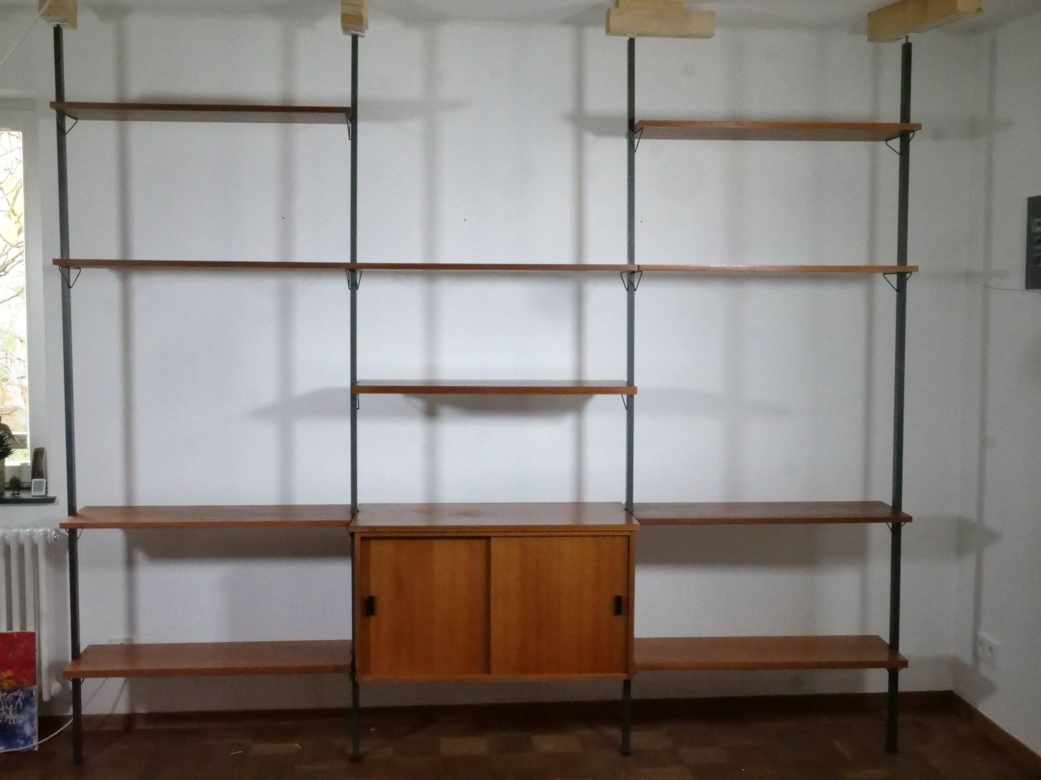 Mid-Century Teak Modular Shelf System by Olof Pira, Sweden, 1960s