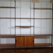 Mid-Century Teak Modular Shelf System by Olof Pira, Sweden, 1960s