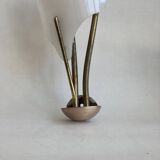 Vintage 1950s sculpture wall lamp