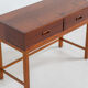 Danish teak hallway console
