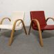 Pair of Bow Wood armchairs from the 50s/60s by Steiner