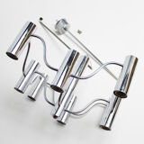 Chandelier in chrome by the Maison Sciolari