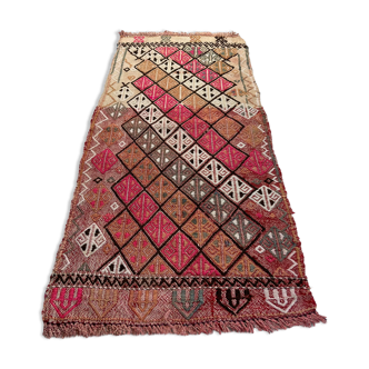 Tapis kilim turc vintage 44x90cm