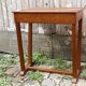 Wooden school desk and chair, 1950s