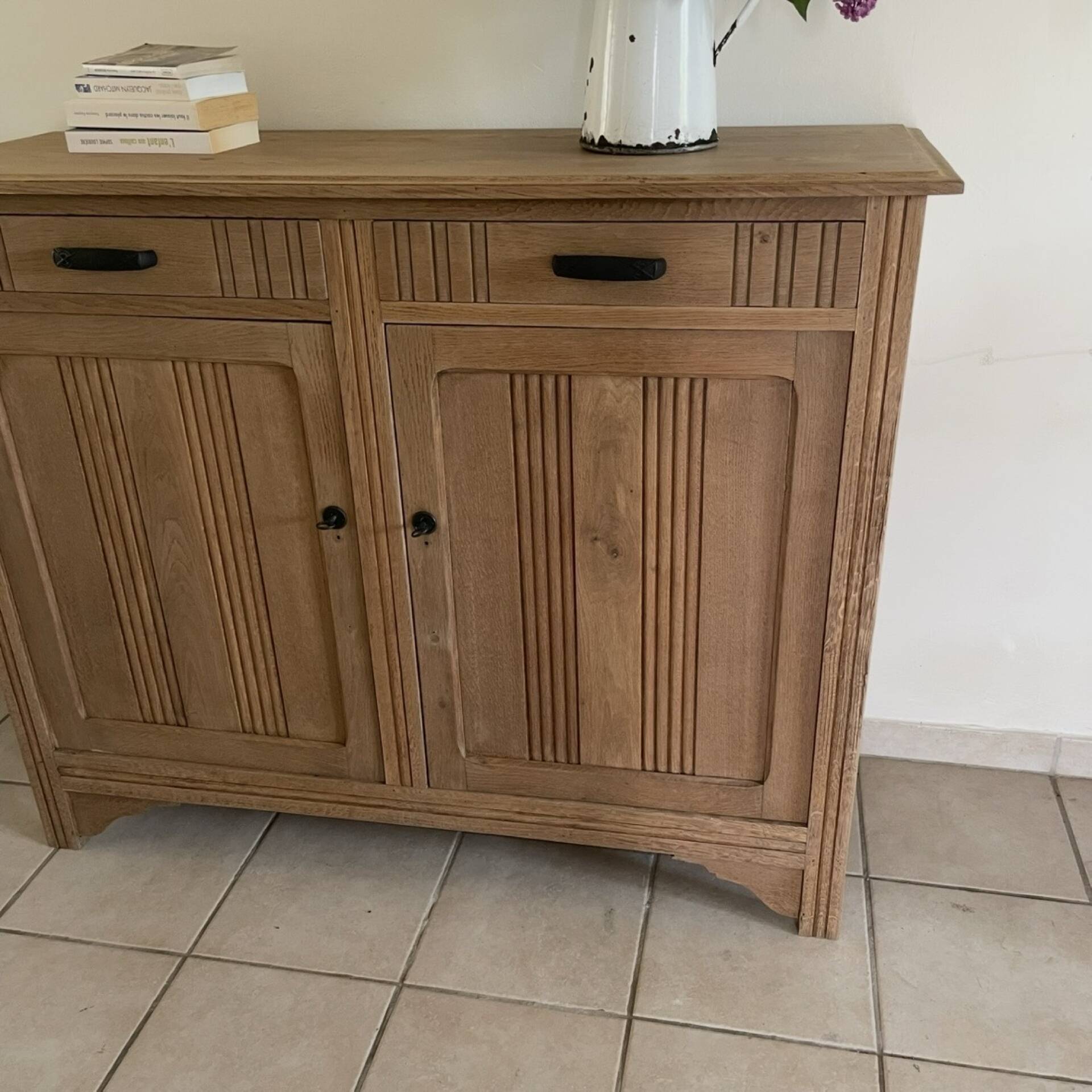 Solid oak sideboard