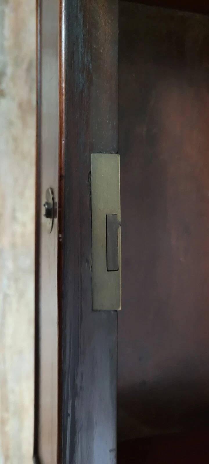 Napoleon III period winged desk table in mahogany