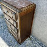 Chifonnier chest of drawers from the years 50