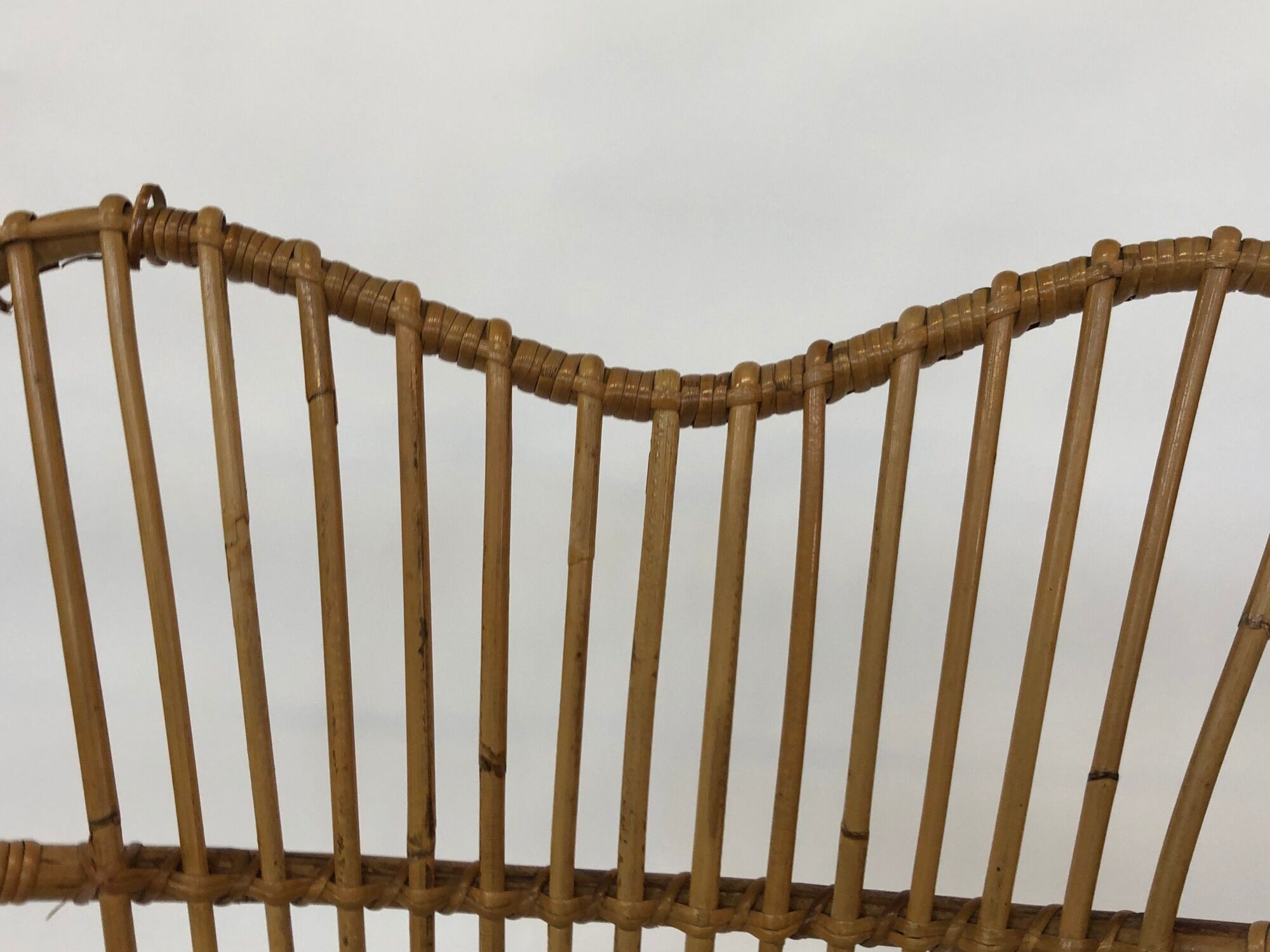 Rattan armchair by Rohe Noordwolde, 1960, Netherlands