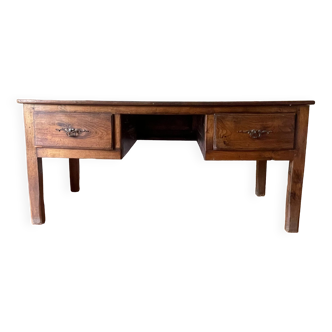 Solid oak desk