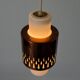 Mid-century brass and glass ceiling light, 1960s, Germany