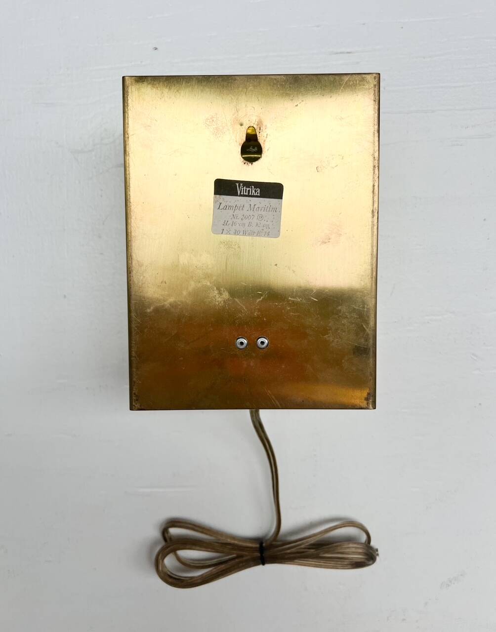 Vitra wall lamp ‘Maritiem Lampet 2007