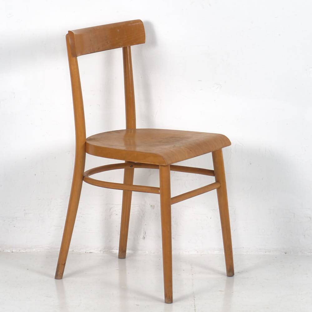 4 chaises de salle à manger, c.1950