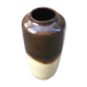 Vase from West Germany in degraded beige & brown