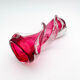 Twisted Murano Vase Sommerso Rose Italian Design 1960s