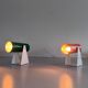 Pair of table lamps or wall lights in metal by Greene & Greene, 1970s, Germany.