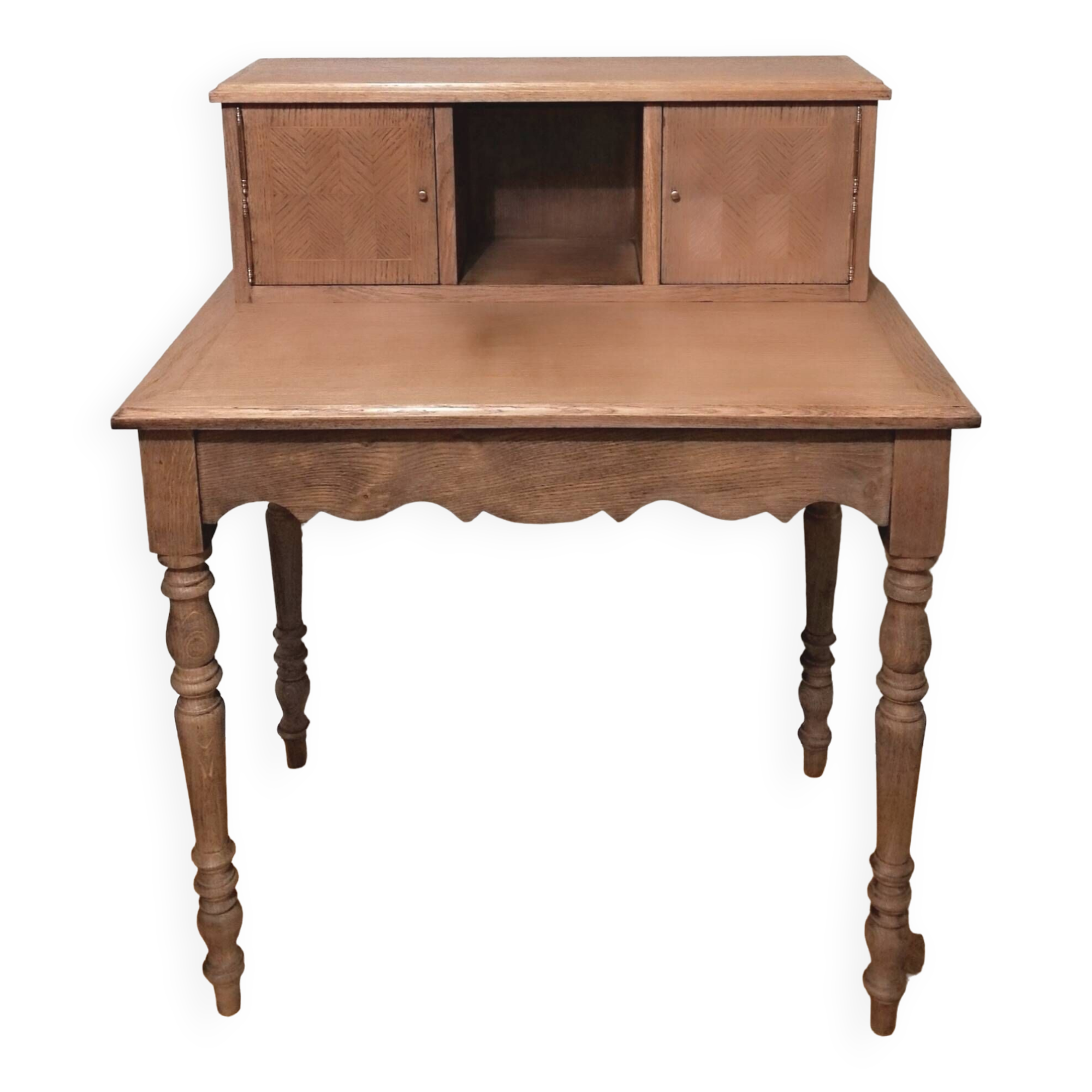 Oak secretary desk or tiered desk