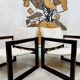 Vintage safari armchairs