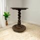 Vintage wooden side table / plant table / table base
