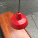 German enamelled pendant lamp from the mid-century by Kaiser Idell / Kaiser Leuchten, 1960s.