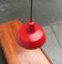 German enamelled pendant lamp from the mid-century by Kaiser Idell / Kaiser Leuchten, 1960s.