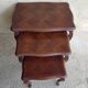 Walnut pull out tables