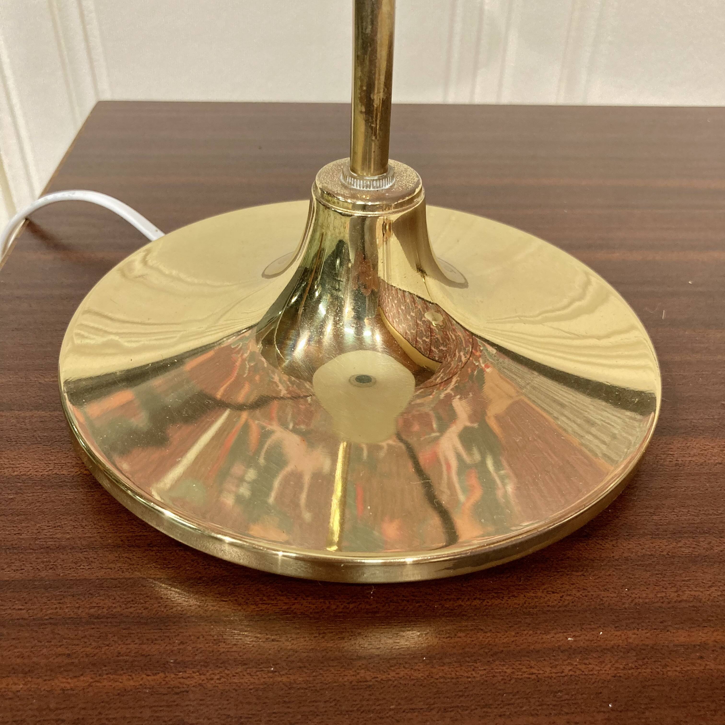 Pair of large scandinavian design lamps from the 1960s.