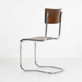 Set of 2 cantilever chairs, 40s