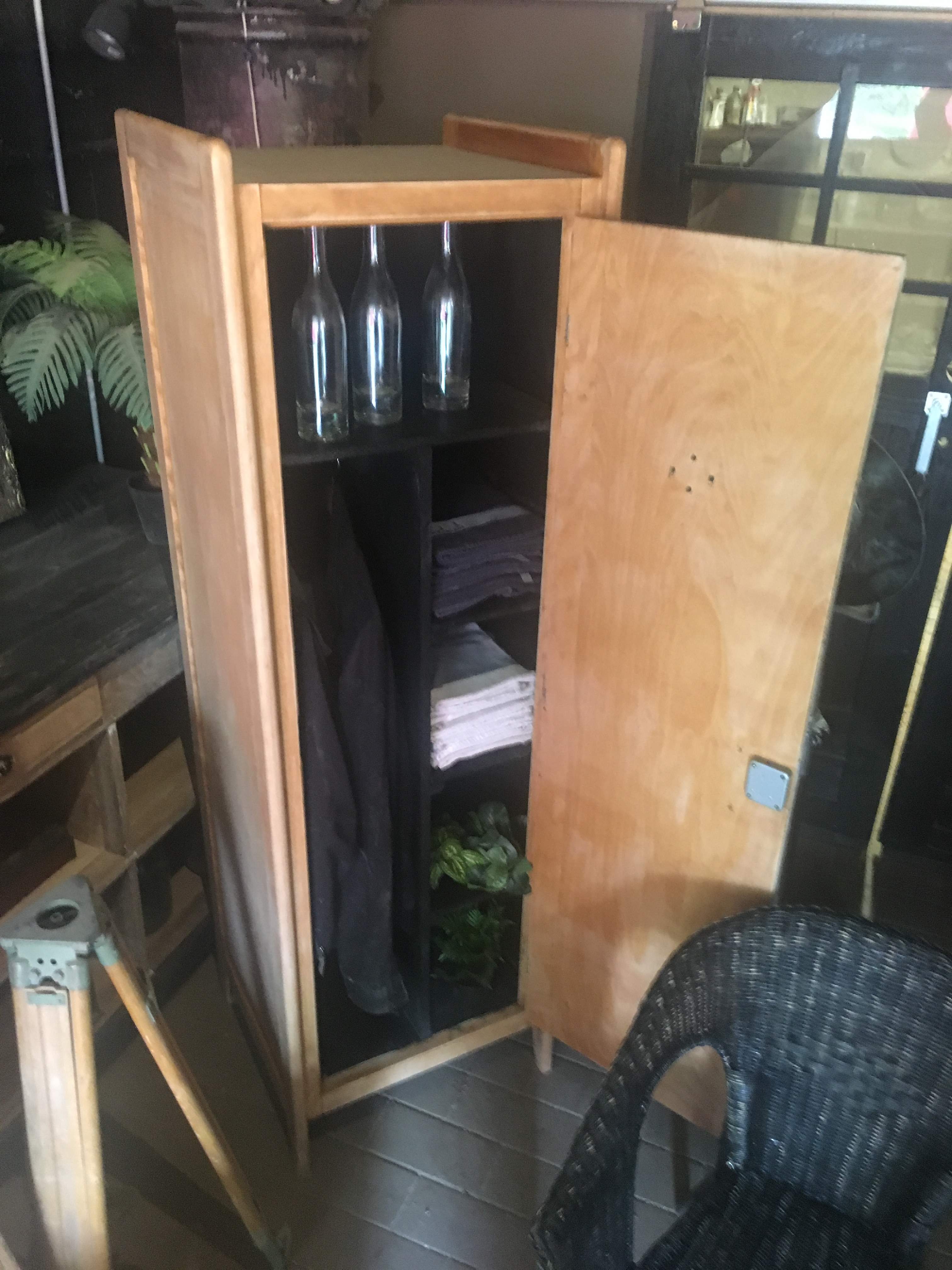 Wooden boarding school cloak 1960