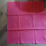 Lot of 5 DC monogrammed napkins