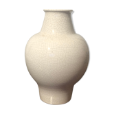 Art Deco cracked ceramic vase of the 1930s