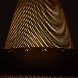 Nieck hiemstra perforated metal suspension, 1950s