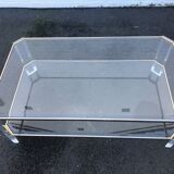 1970 transparent lucite lounge table