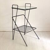 Table d'appoint bout de canapé vintage 60's