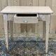 Beech desk table from the 1950s