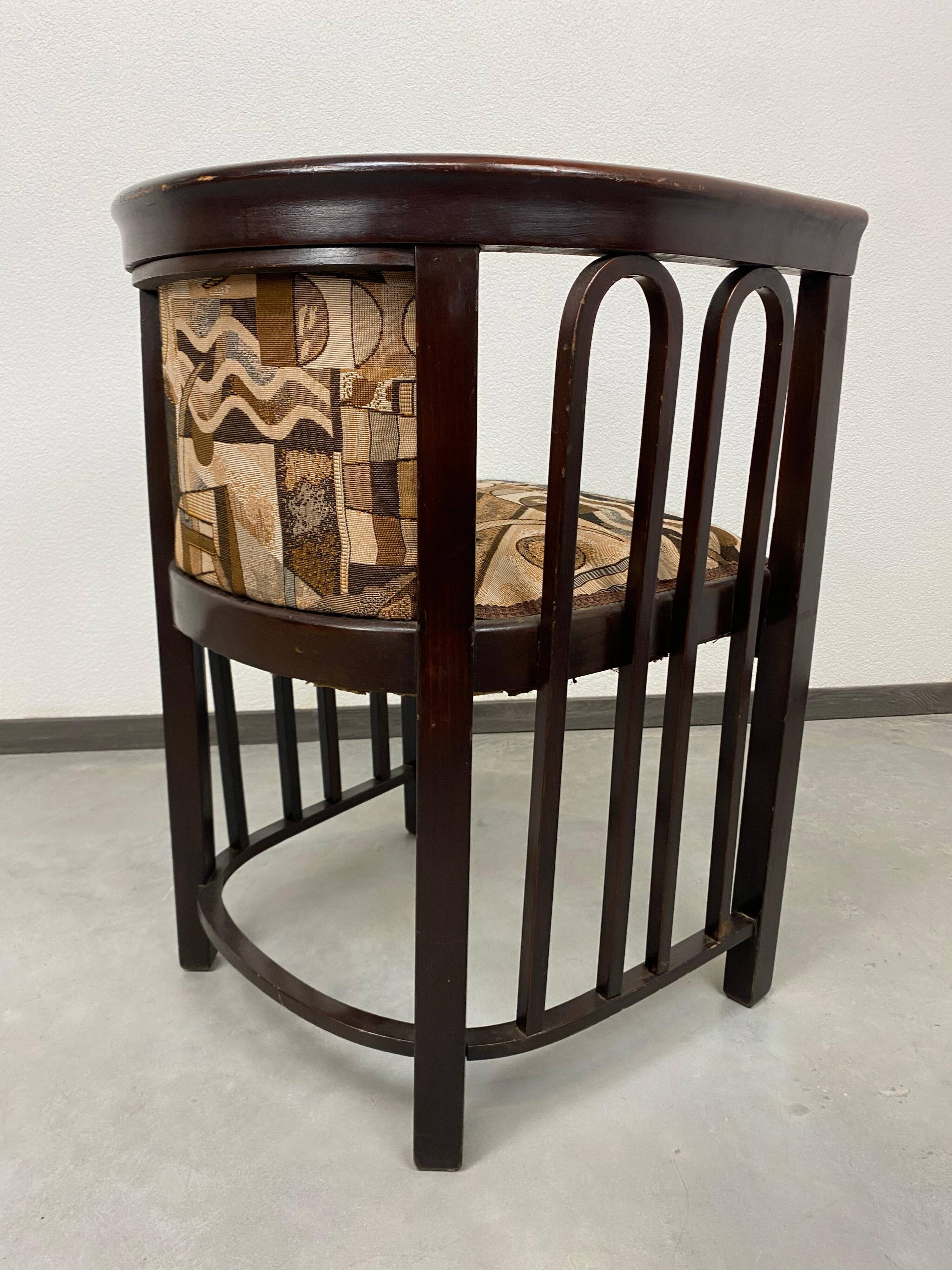 Fledermaus armchairs no. 423 by Josef Hoffmann