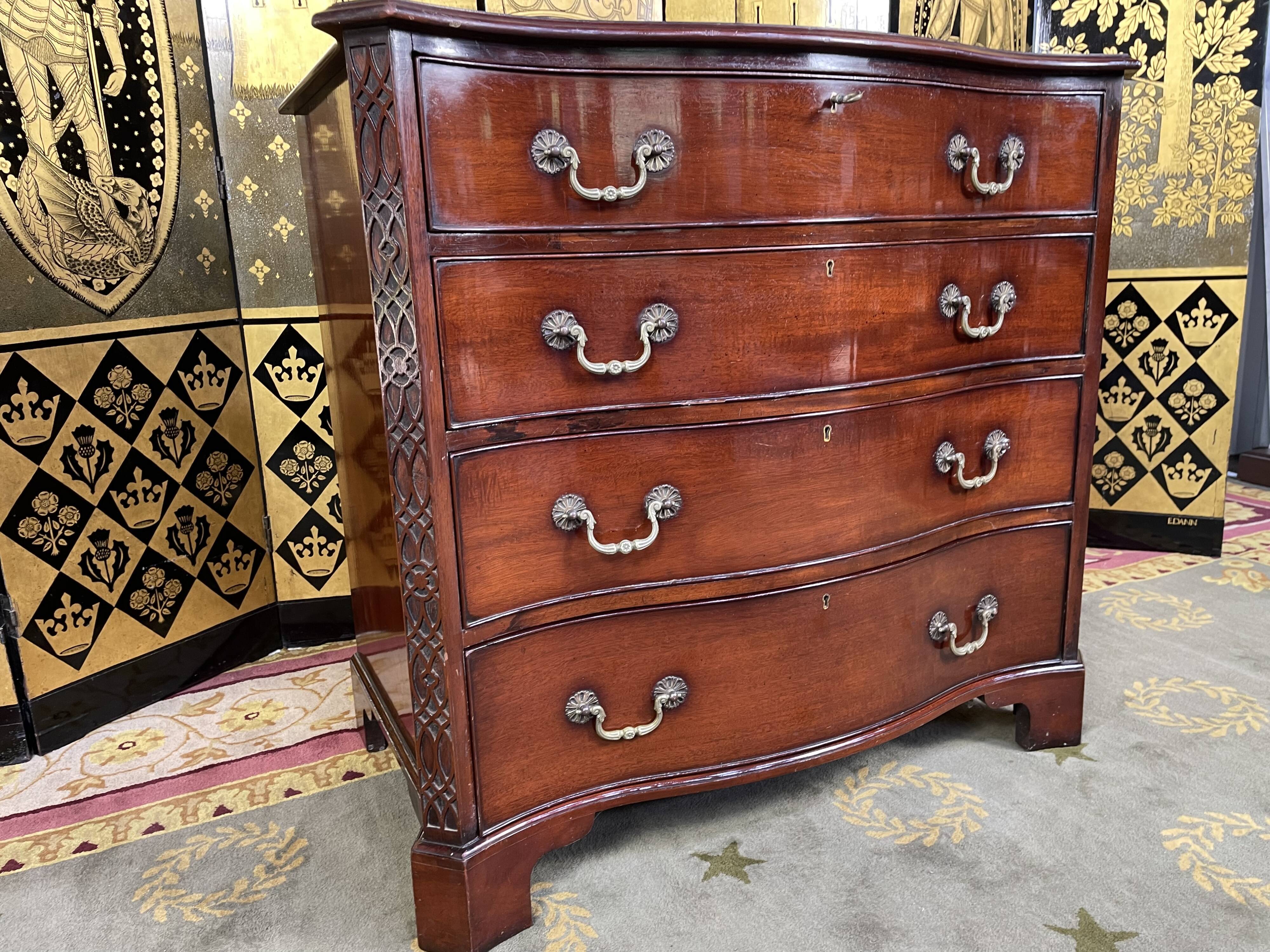 Restored English mahogany dresser