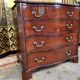 Commode anglaise en acajou restaurée