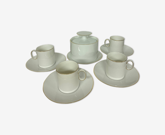 Service à café en porcelaine
