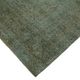 Hand-knotted anatolian antique 1970s 246 cm x 349 cm blue wool carpet