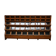 Very large Dutch oak showcase for grocery or haberdashery, 1920s-1930s