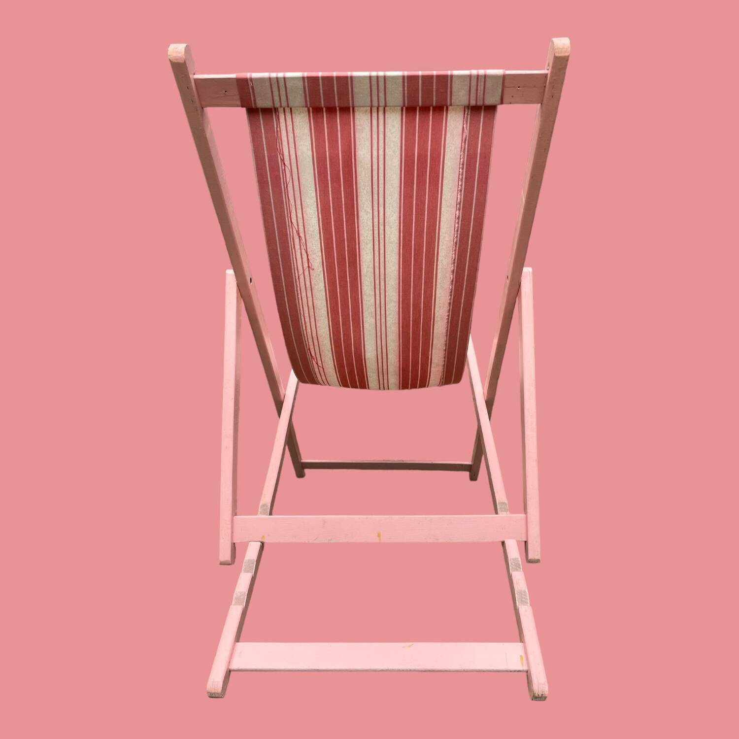 Vintage folding deck chair