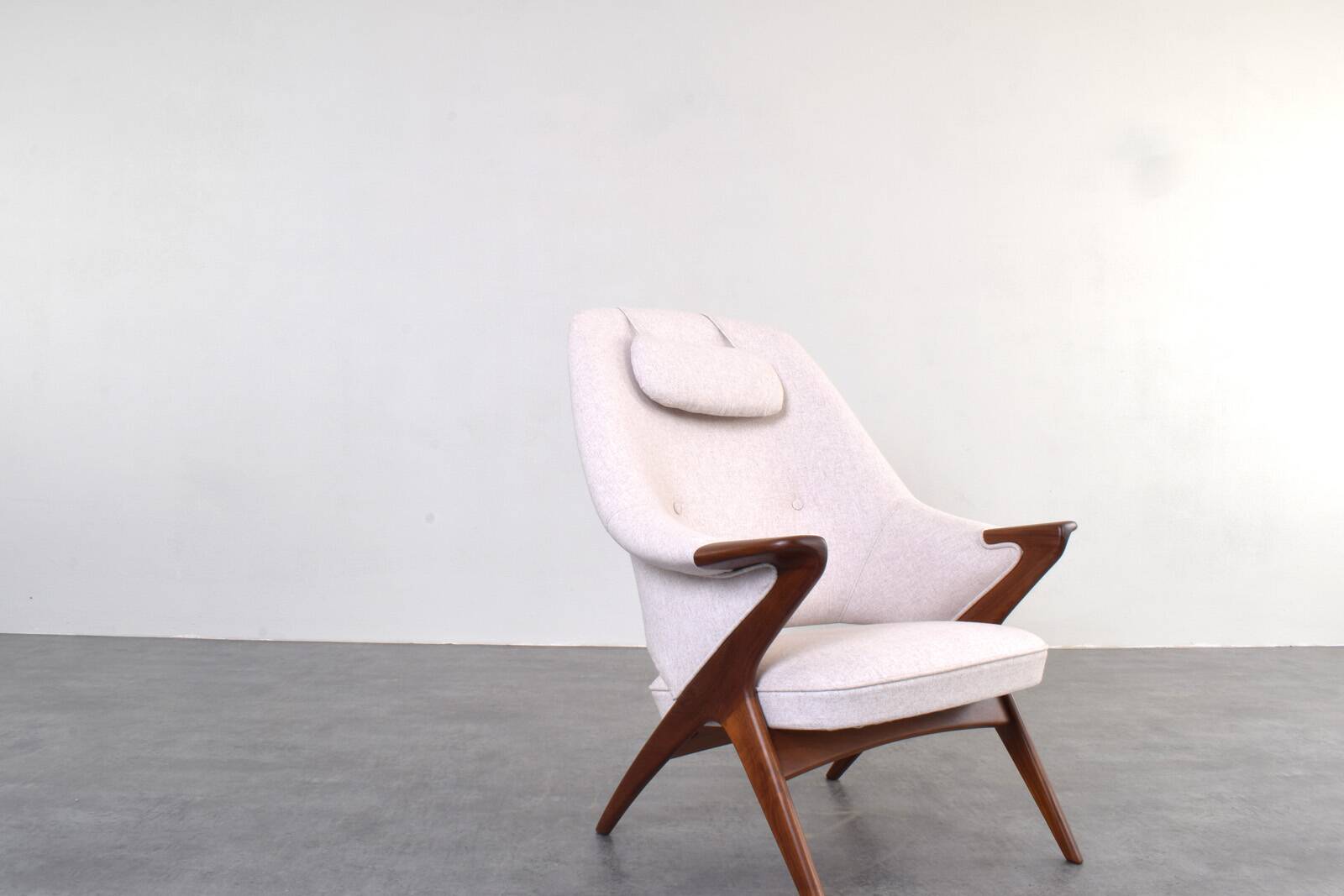 Mid-Century Teak Bravo Chair by Sigurd Resell for Rastad & Relling, 1957