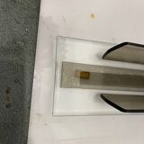 Glass Wall Sconces Set of 3 by Arte, Italy, 1970s