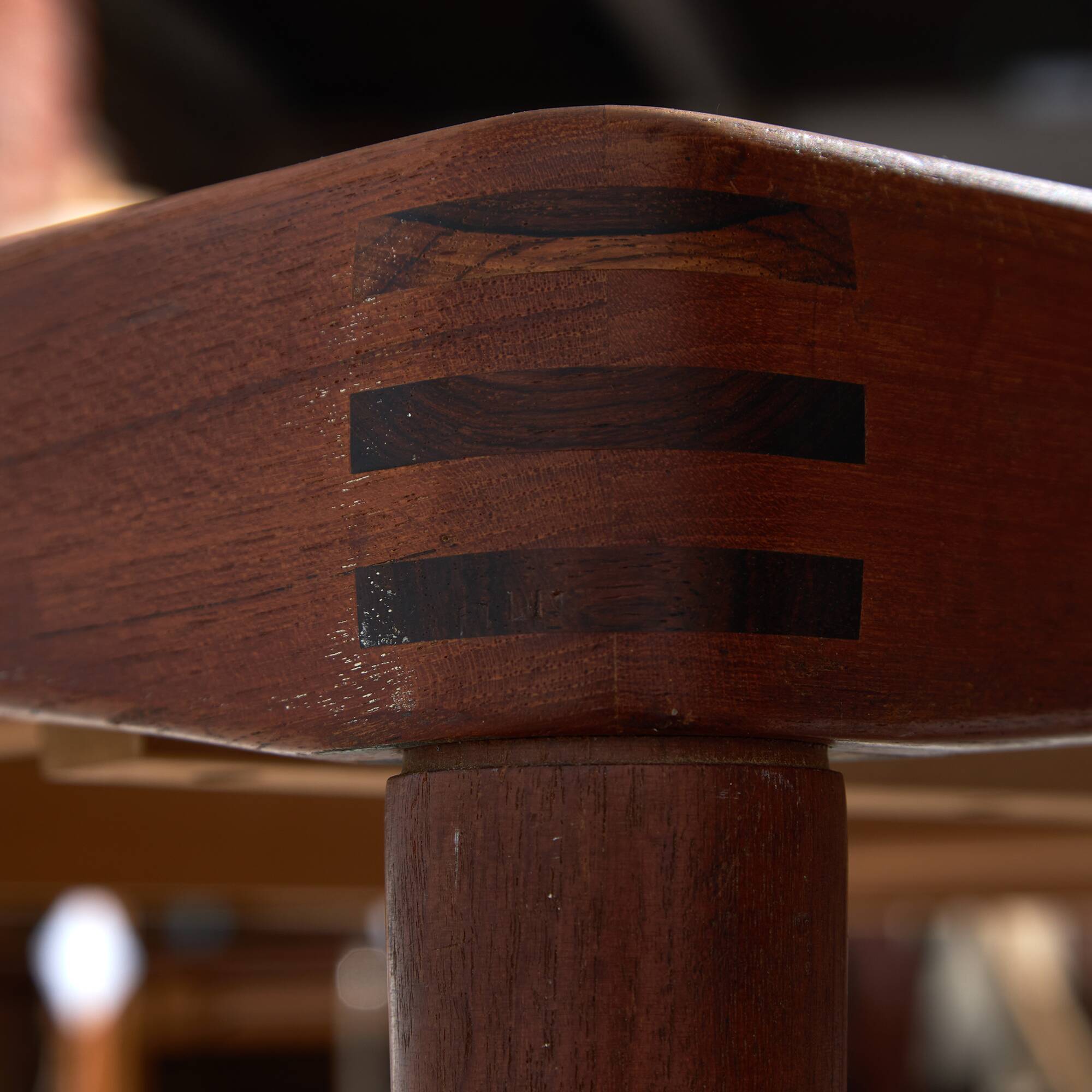 Teak dining table by h.w. klein for bramin (mk10435)