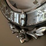Oval Venetian mirror